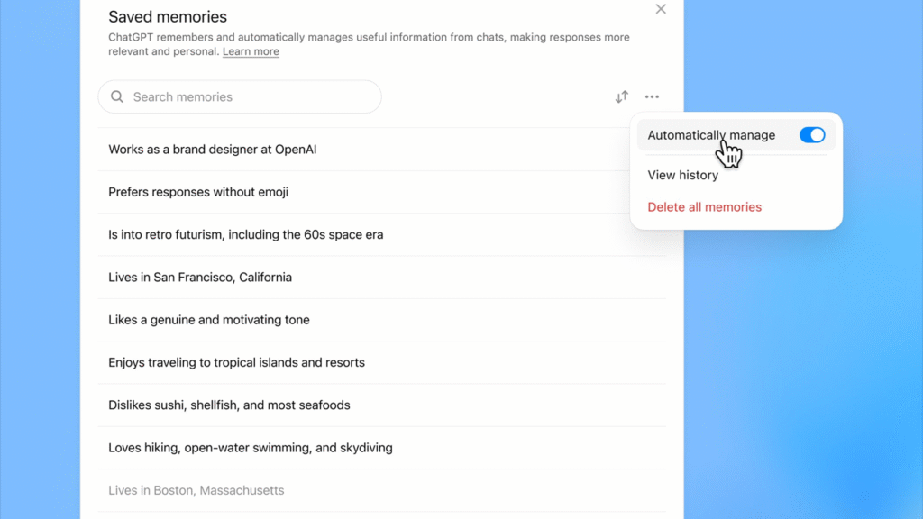 ChatGPT is smarter now that it’s learned to forget – a huge memory upgrade is coming